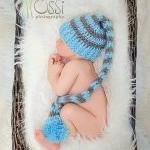 Crochet Long Tail Elf Hat, Baby Boy Elf Hat,..